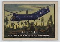 H-21 U.S. Air Force Transport Helicopter
