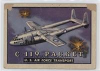 C-119 Packet U.S. Air Force Transport [Poor to Fair]