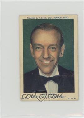 1953 A&BC Dollar Film Stars Series 1 - [Base] #17 - Fred Astaire [Good to VG‑EX]