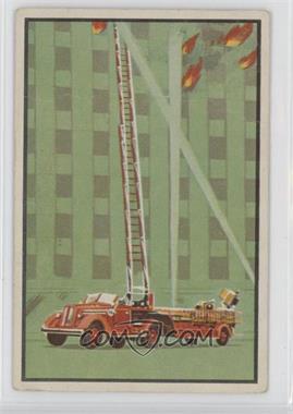 1953 Bowman Firefighters - [Base] #50 - Modern Hook and Ladder [Poor to Fair]