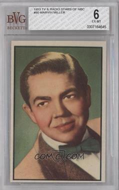 1953 Bowman Television and Radio Stars of the NBC - [Base] #90 - Marvin Miller [BVG 6 EX‑MT]