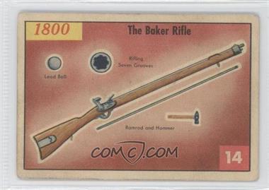 1953 Parkhurst Guns and Pistols - [Base] #14 - Baker Rifle [Good to VG‑EX]