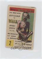 Man Who Refused to Walk [Good to VG‑EX]
