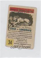 The Famous Lion of Lucerne [Good to VG‑EX]