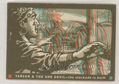 1953 Tarzan & The She Devil 3D - R714-21 #41 - The Stockade is Built