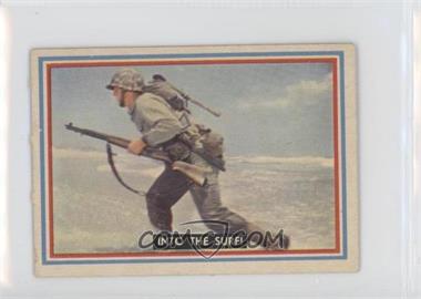 1953 Topps Fighting Marines - [Base] #13 - Into The Surf!