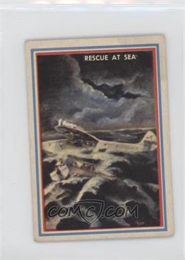 1953 Topps Fighting Marines - [Base] #33 - Rescue At Sea