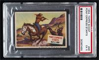 Pony Express Carries Mail [PSA 5 EX]
