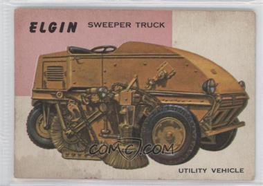 1954 Topps World on Wheels - [Base] #101 - Elgin Sweeper Truck [Poor to Fair]