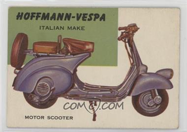 1954 Topps World on Wheels - [Base] #129 - Hoffmann-Vespa Scooter