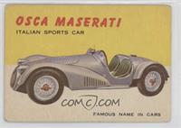 Osca Maserati [Good to VG‑EX]