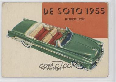 1954 Topps World on Wheels - [Base] #175 - De Soto Fireflite 1955 [Good to VG‑EX]