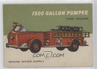 1500 Gallon Pumper