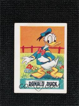1955 Barratt & Co Mickey's Sweet Cigarettes Disney Characters Series 1 - [Base] #2 - Donald Duck [Poor to Fair]