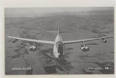 1955 Exhibit Jet Planes - W452 #34 - Boeing BG-47B