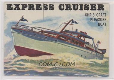 1955 Topps Rails and Sails - [Base] #135 - Express Cruiser