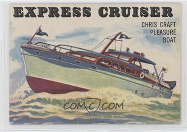 1955 Topps Rails and Sails - [Base] #135 - Express Cruiser