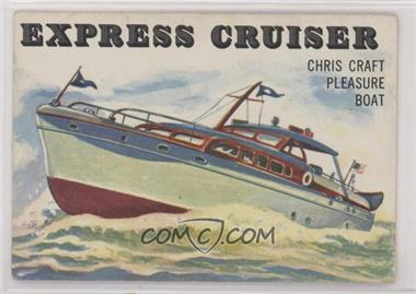 1955 Topps Rails and Sails - [Base] #135 - Express Cruiser