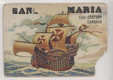 1955 Topps Rails and Sails - [Base] #137 - Santa Maria [COMC RCR Poor]