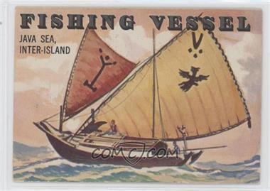 1955 Topps Rails and Sails - [Base] #138 - Fishing Vessel