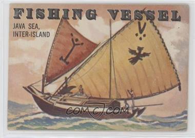 1955 Topps Rails and Sails - [Base] #138 - Fishing Vessel