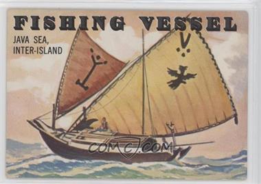 1955 Topps Rails and Sails - [Base] #138 - Fishing Vessel