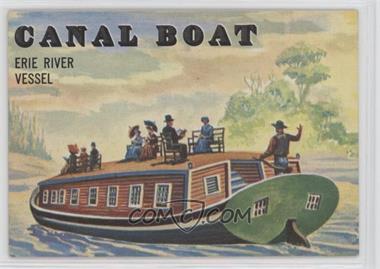 1955 Topps Rails and Sails - [Base] #141 - Canal Boat