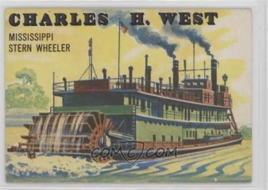 1955 Topps Rails and Sails - [Base] #142 - Charles H. West