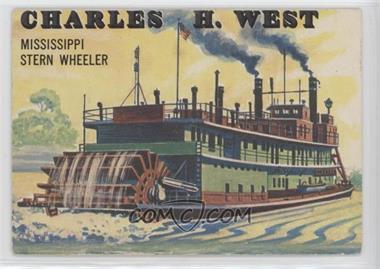 1955 Topps Rails and Sails - [Base] #142 - Charles H. West