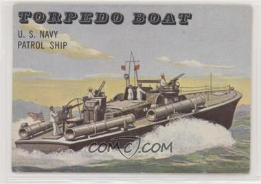 1955 Topps Rails and Sails - [Base] #174 - Torpedo Boat