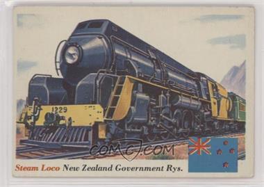 1955 Topps Rails and Sails - [Base] #18 - Steam Loco