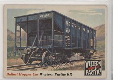 1955 Topps Rails and Sails - [Base] #29 - Ballast Hopper Car