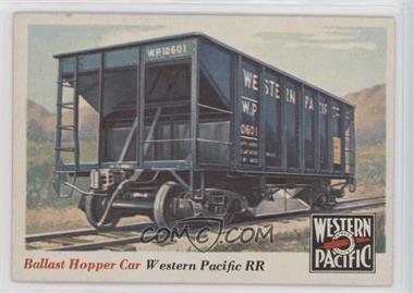 1955 Topps Rails and Sails - [Base] #29 - Ballast Hopper Car