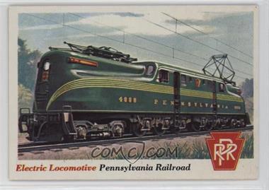 1955 Topps Rails and Sails - [Base] #3 - Electric Locomotive