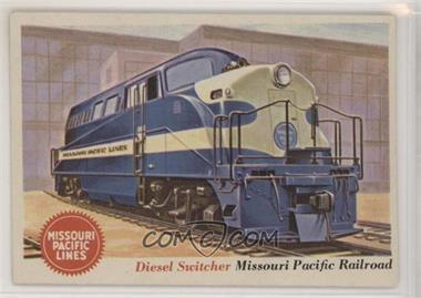 1955 Topps Rails and Sails - [Base] #36 - Diesel Switcher