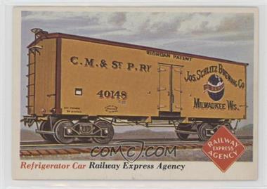1955 Topps Rails and Sails - [Base] #37 - Refrigerator Car