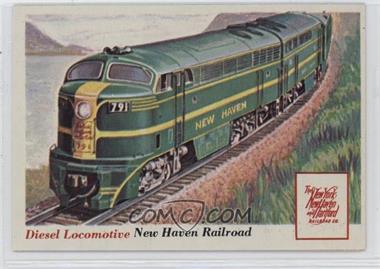 1955 Topps Rails and Sails - [Base] #68 - Diesel Locomotive