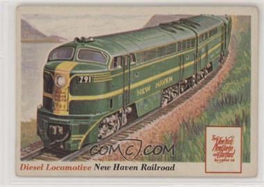 1955 Topps Rails and Sails - [Base] #68 - Diesel Locomotive