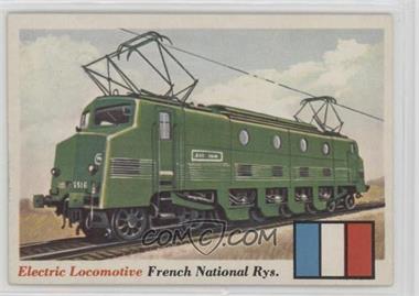 1955 Topps Rails and Sails - [Base] #7 - Electric Locomotive