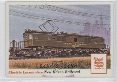 1955 Topps Rails and Sails - [Base] #70 - Electric Locomotive