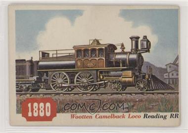 1955 Topps Rails and Sails - [Base] #74 - Wootten Camelback Loco