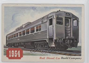 1955 Topps Rails and Sails - [Base] #75 - Rail Diesel Car