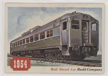 1955 Topps Rails and Sails - [Base] #75 - Rail Diesel Car