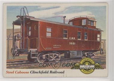 1955 Topps Rails and Sails - [Base] #9 - Steel Caboose [Good to VG‑EX]