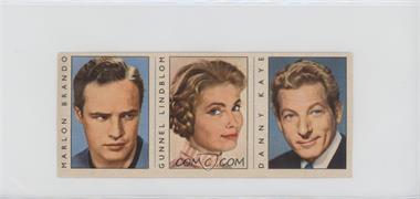 1956-62 Hemmets Journal - Stjärnparaden - [Base] - Full Panel #100-101-102 - Marlon Brando, Gunnel Lindblom, Danny Kaye