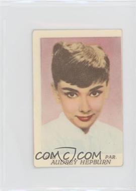 1956 Dutch Gum G Set with Studio Name - [Base] #G 86 - Audrey Hepburn [Poor to Fair]