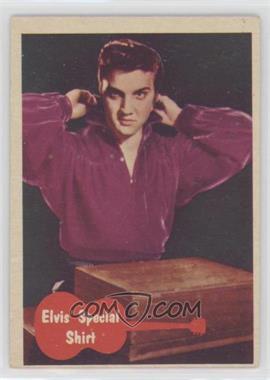 1956 Topps Bubbles Elvis Presley - [Base] #44 - Elvis's Special Shirt