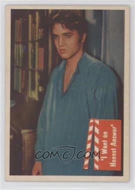 1956 Topps Bubbles Elvis Presley - [Base] #53 - "I Want an Honest Answer"