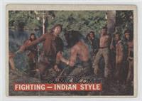 Fighting- Indian Style (Grey Stock Back) [Good to VG‑EX]