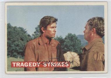 1956 Topps Davy Crockett Series 1 - [Base] #40 - Tragedy Strikes